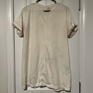 Urban Outfitters Cream Modern Fit Tee
